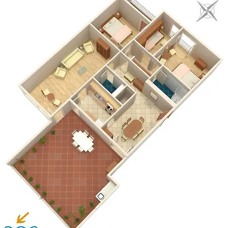 Апартаменты With Wifi - 11783 *